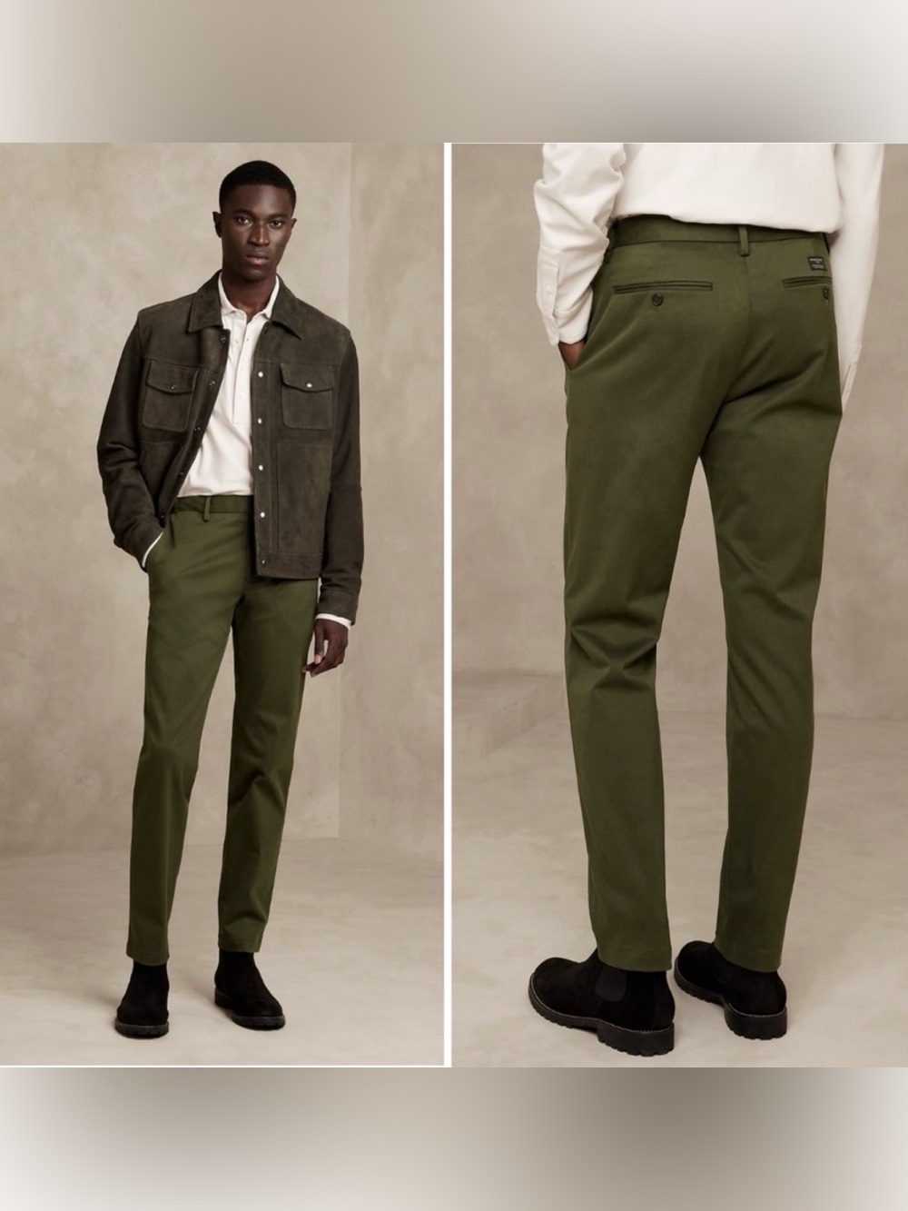 Banana Republic Rapid Movement Chinos 40” x 32” EUC